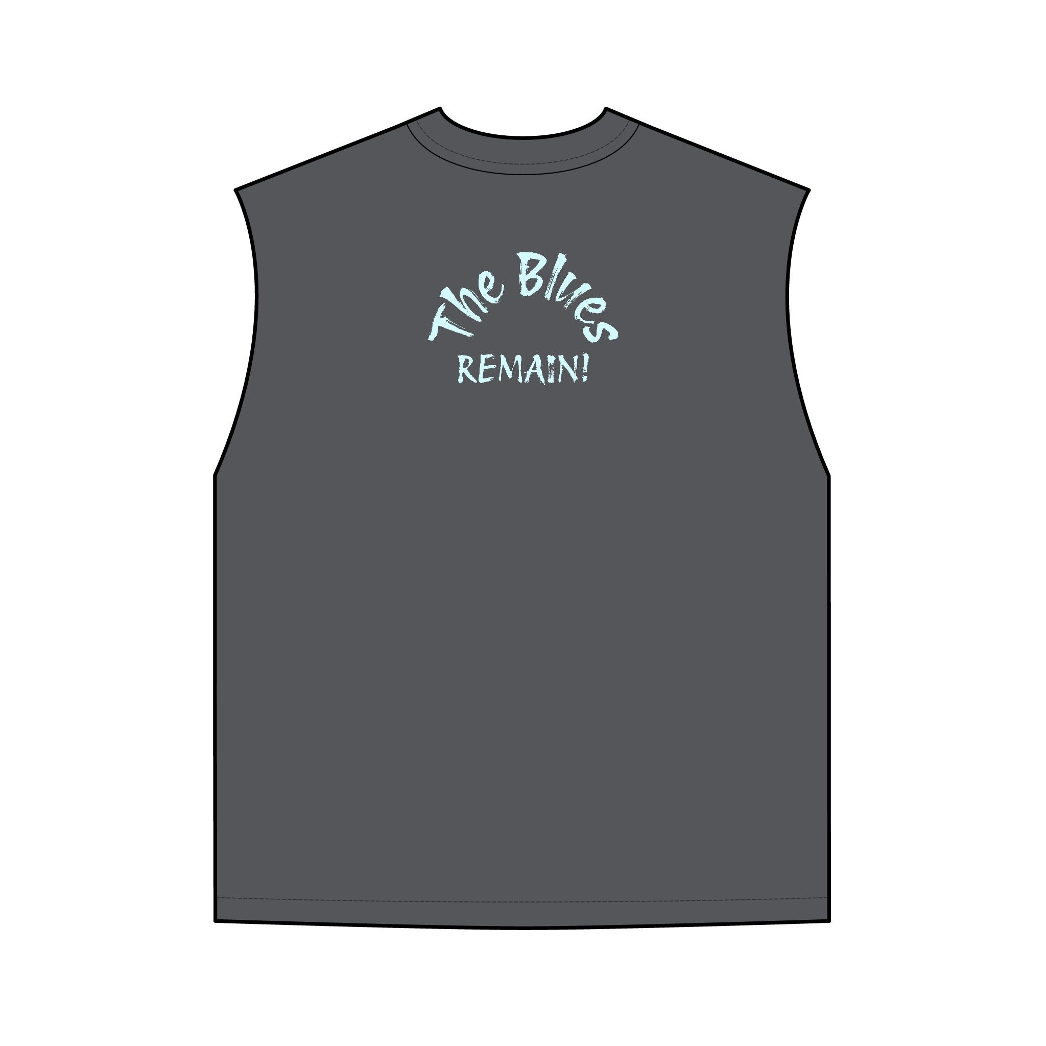 Whysp3r Blue Skull Tank Top — LCLG Skull  Muscle Tee "LIMITED TIME"