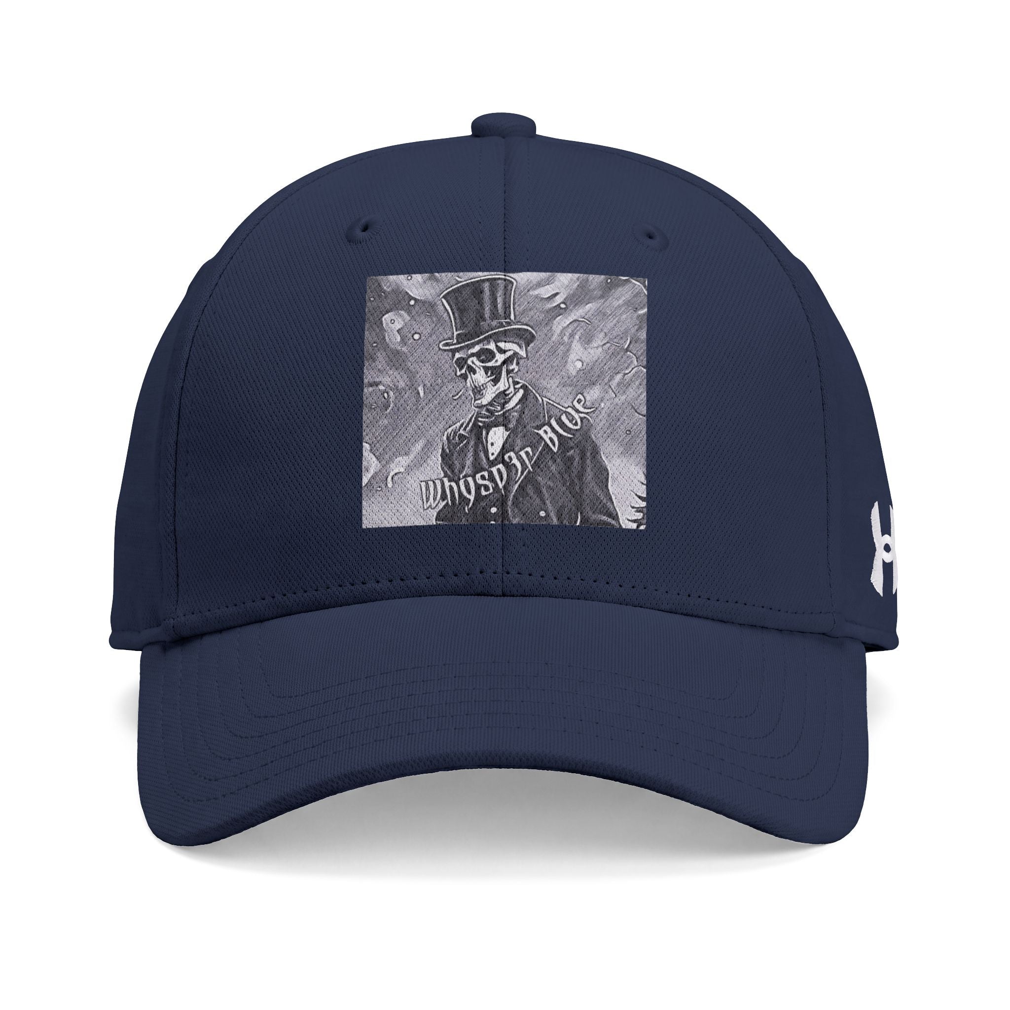 Skull Uncle Sam Baseball Cap - Patriotic Gothic Under Armour Hat