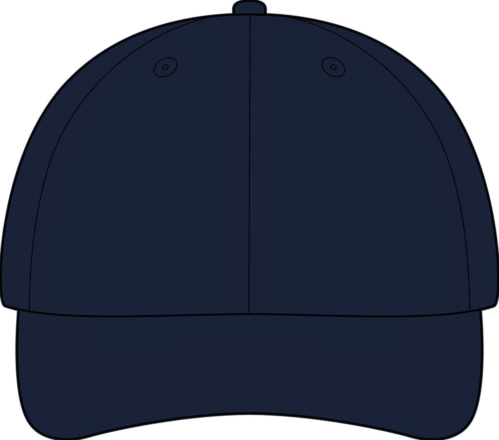 Flat Bill Cap — Skeleton Gentleman Graphic "Whiskey Blue" Patch