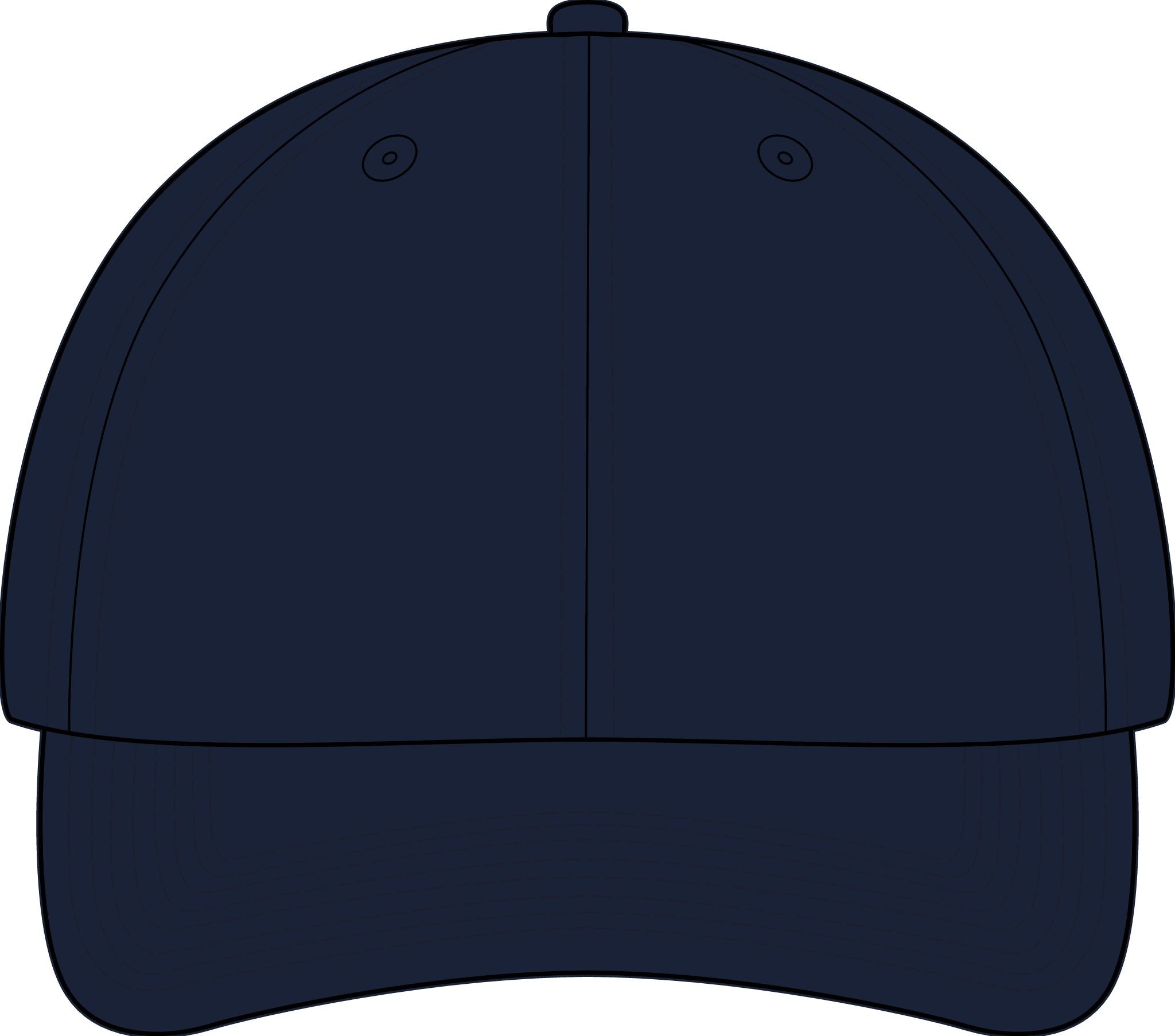 Flat Bill Cap — Skeleton Gentleman Graphic "Whiskey Blue" Patch