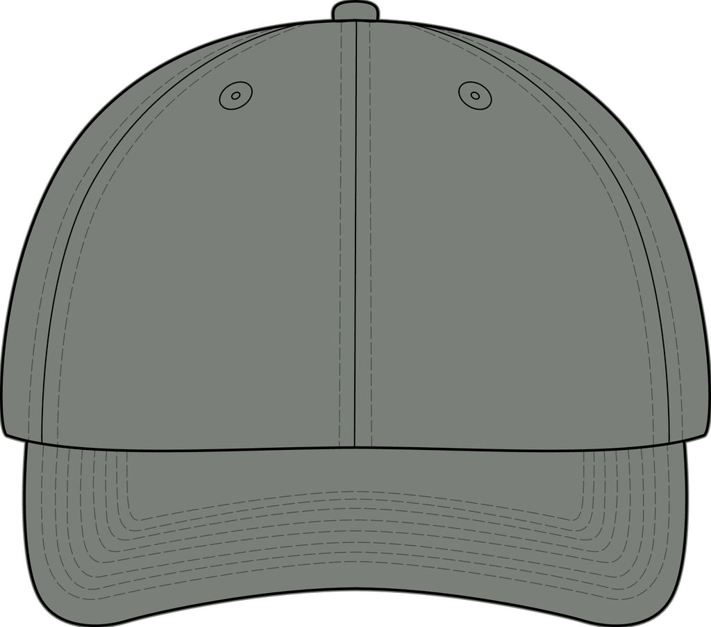 Flat Bill Cap — Skeleton Gentleman Graphic "Whiskey Blue" Patch