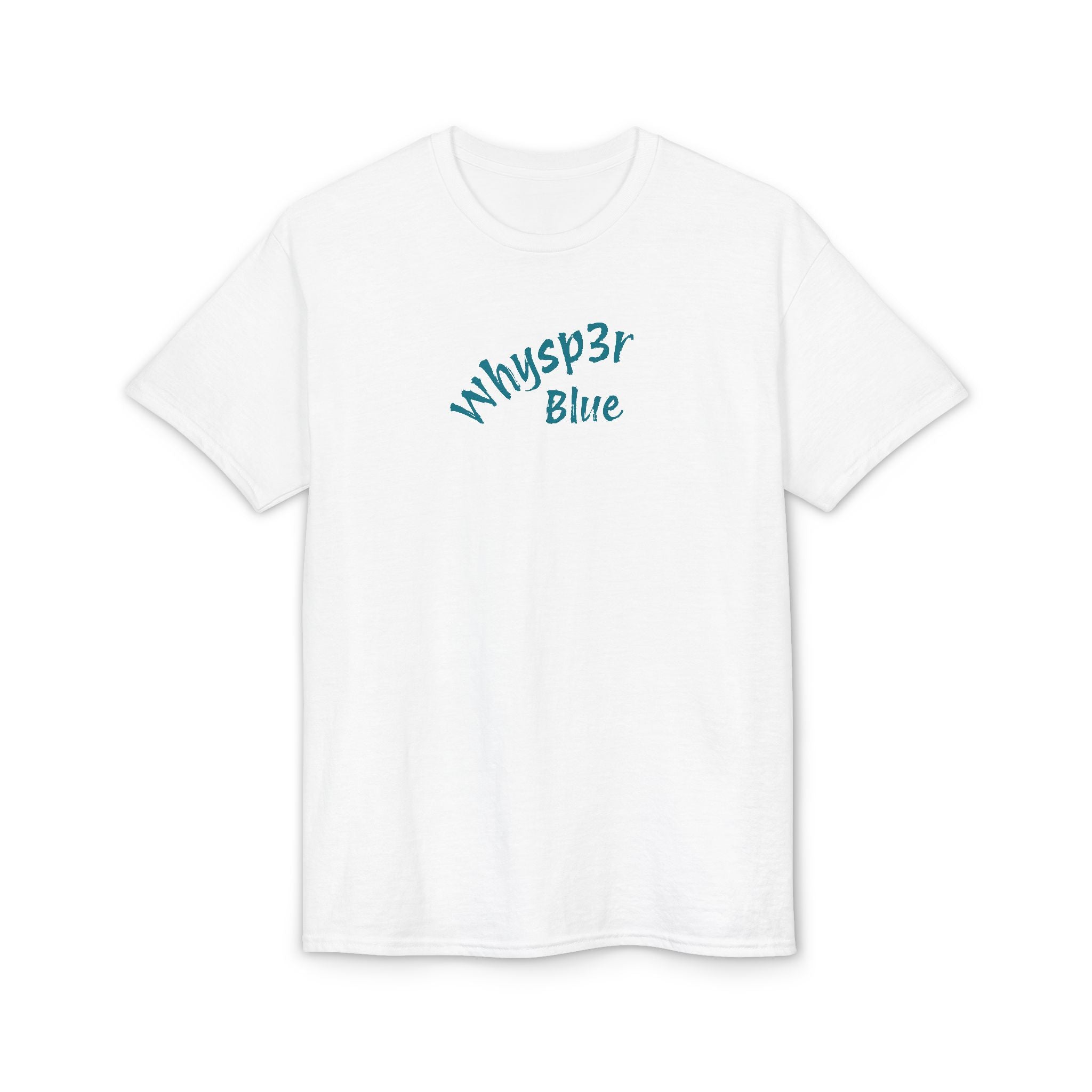 Specialty Skull Gentleman Graphic T‑Shirt — 'Whysp3r Blue' Vintage Gothic Back Print