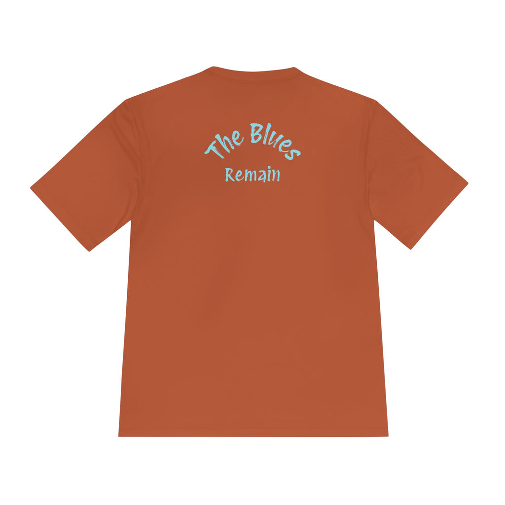 Blues Remain Graphic Tee — Surreal Top-Hat Skull Art Short-Sleeve Shirt