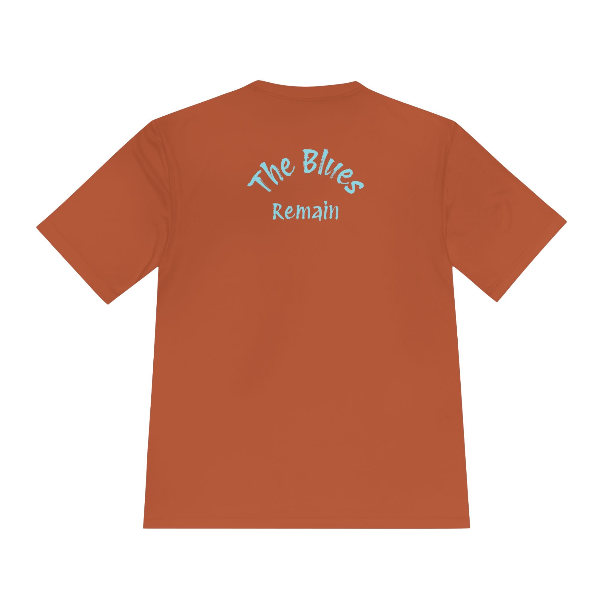 Blues Remain Graphic Tee — Surreal Top-Hat Skull Art Short-Sleeve Shirt