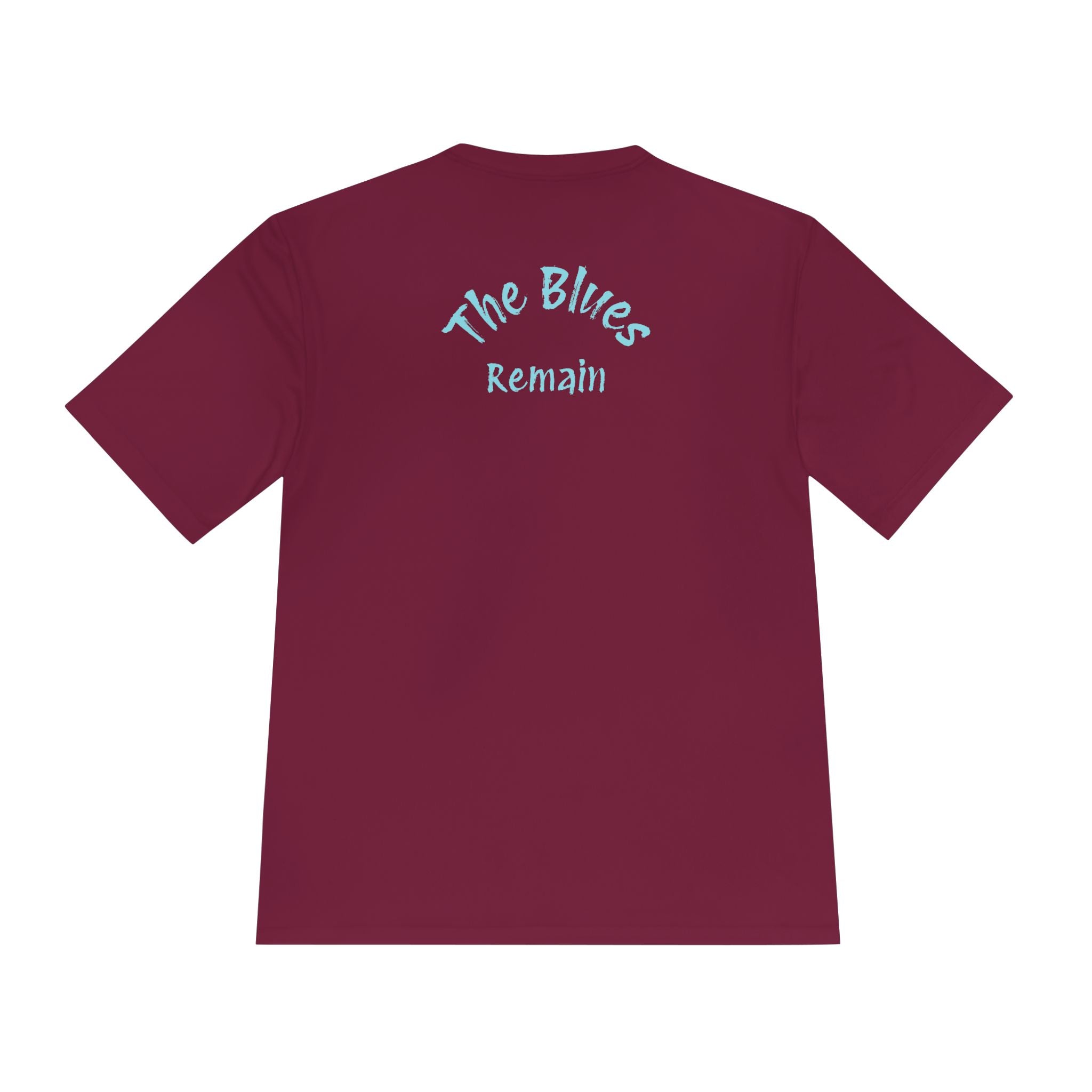 Blues Remain Graphic Tee — Surreal Top-Hat Skull Art Short-Sleeve Shirt